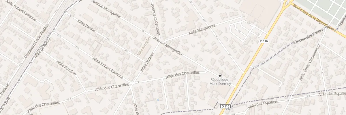 Plan du 46 Av Montgolfier à Livry-Gargan