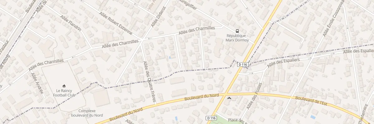 Plan du 13 Vla des Charmilles à Livry-Gargan