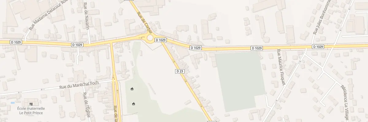 Plan du 21 Rue Maurice Seigneurgens à Villers-Bretonneux