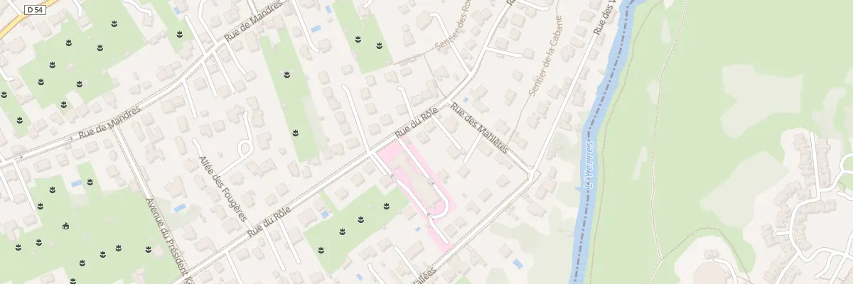 Plan du 92 Rue du Rôle à Brunoy