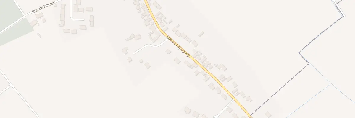 Plan du 54 Rue de Lapugnoy à Allouagne