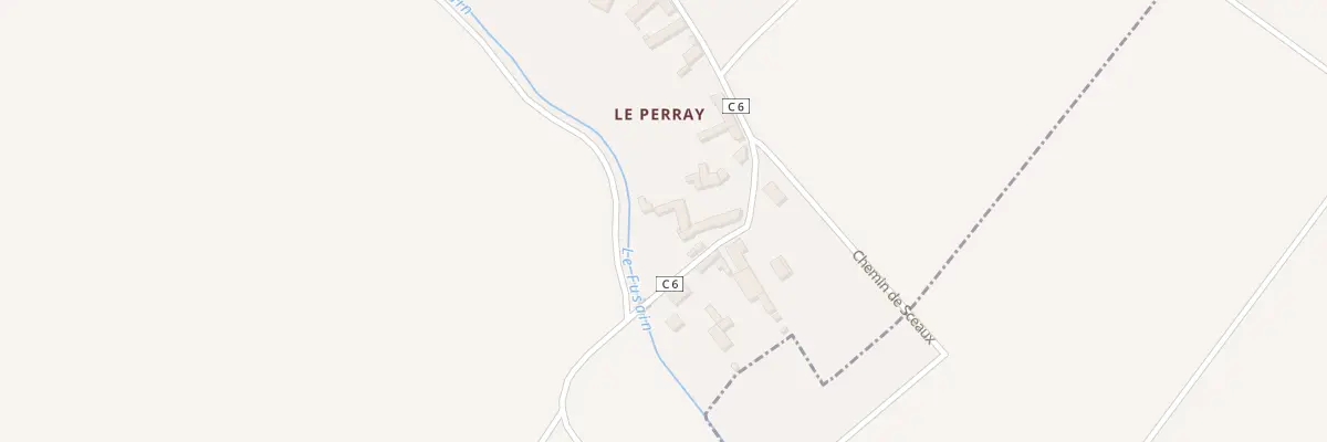 Plan du 66 Le Perray à Beaumont-du-Gâtinais
