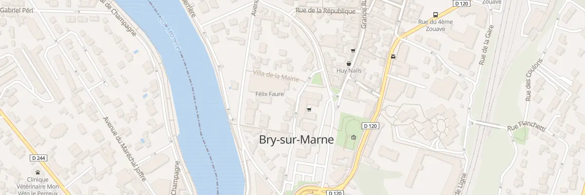 Plan du 9 Rue Félix Faure à Bry-sur-Marne