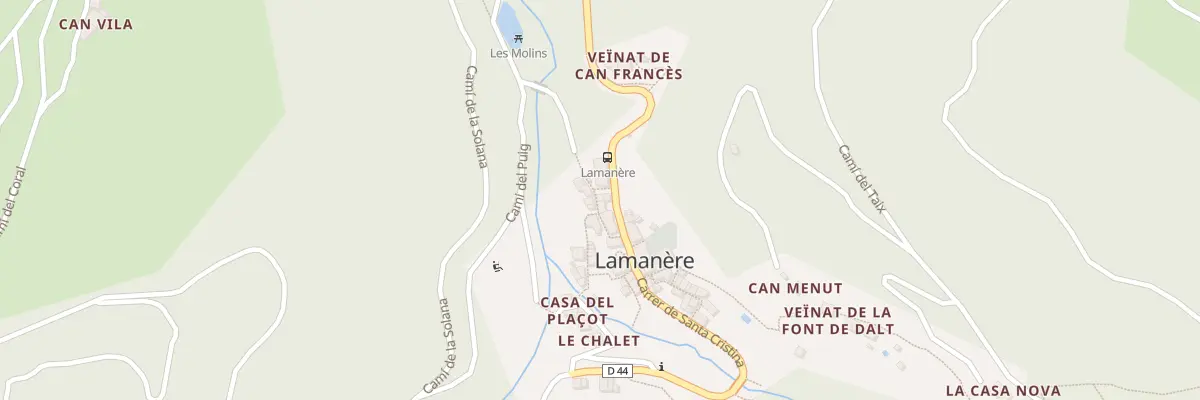 Plan du 5 Cae Mitg à Lamanère