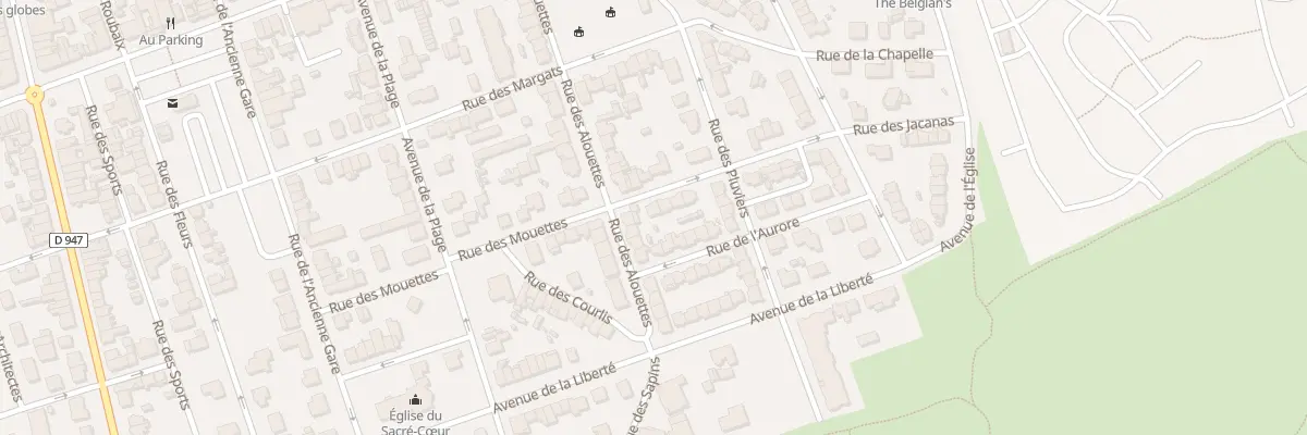 Plan du 244 Rue des Mouettes à Bray-Dunes