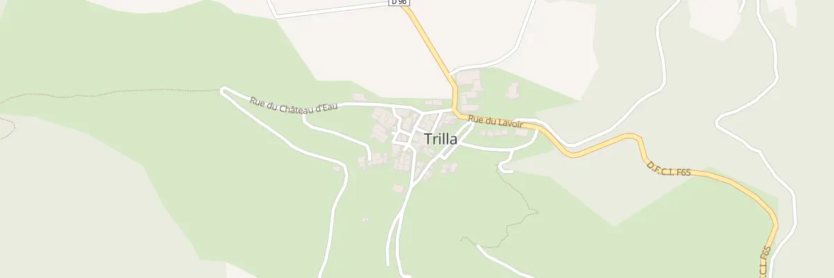 Plan du 18 Le Village à Trilla