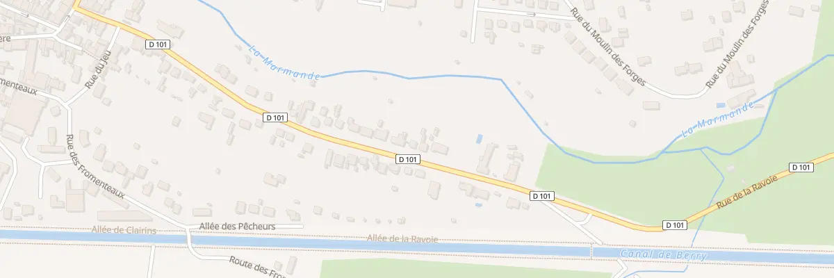 Plan du 27B Rue de la Ravoie à Saint-Amand-Montrond