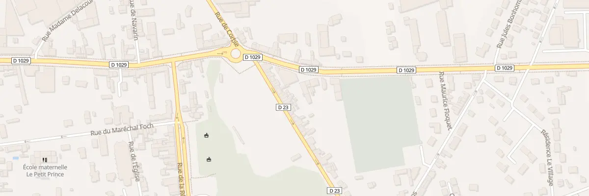 Plan du 27 Rue Maurice Seigneurgens à Villers-Bretonneux