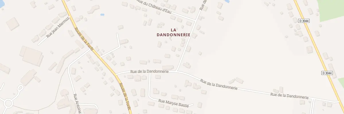 Plan du 20 Rue de Verdun à Lorris