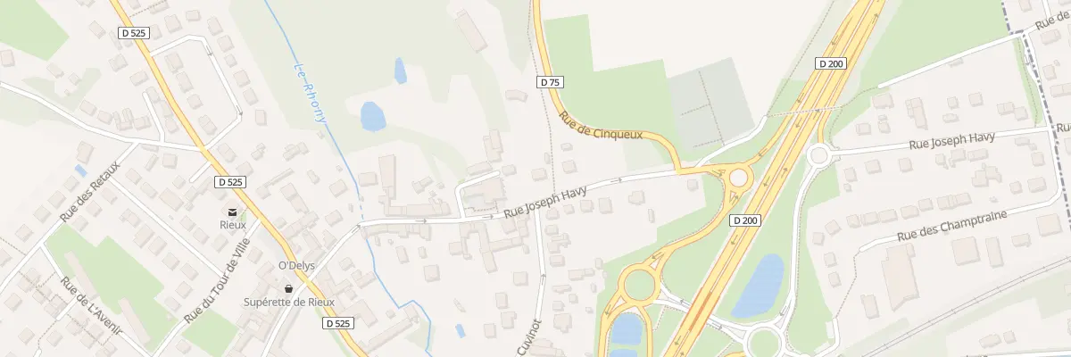 Plan du 30 Rue Joseph Havy à Rieux