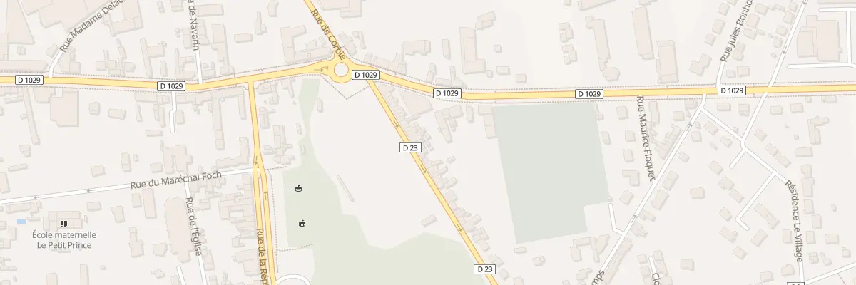 Plan du 31 Rue Maurice Seigneurgens à Villers-Bretonneux