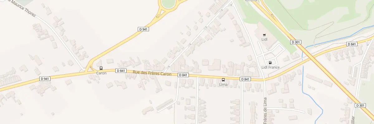 Plan du 109 Rue des Frères Caron à Divion