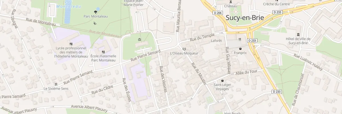 Plan du 1 Rue Pierre Sémard à Sucy-en-Brie