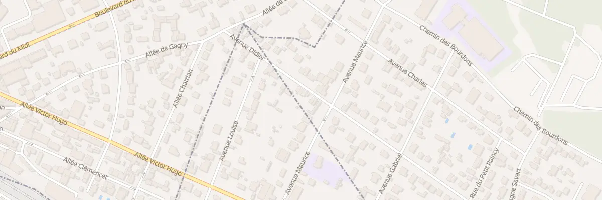 Plan du 10Q Av Joffre à Gagny