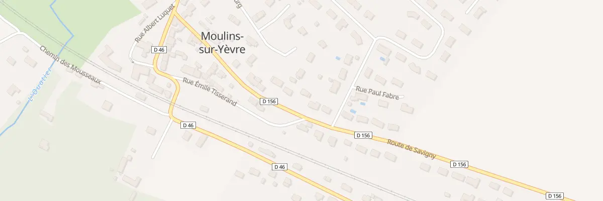Plan du 19 Rte de Savigny à Moulins-sur-Yèvre