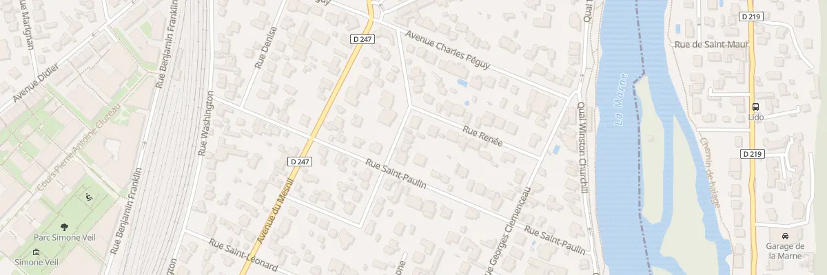 Plan du 28 Rue Colette à Saint-Maur-des-Fossés