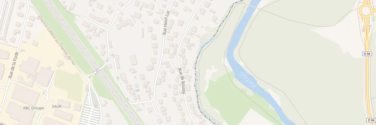 Plan du 29B Rue de Boussy à Épinay-sous-Sénart