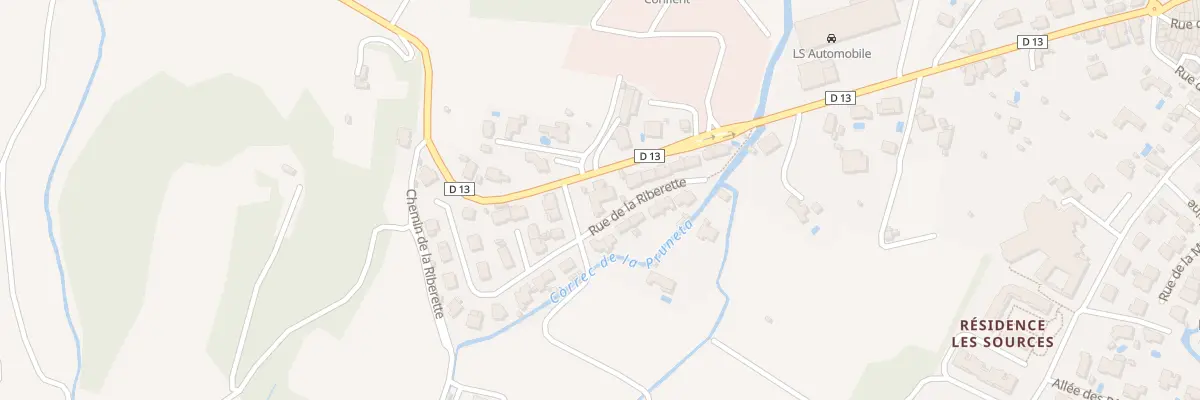 Plan du 16 Rue de la Riberette à Vinça