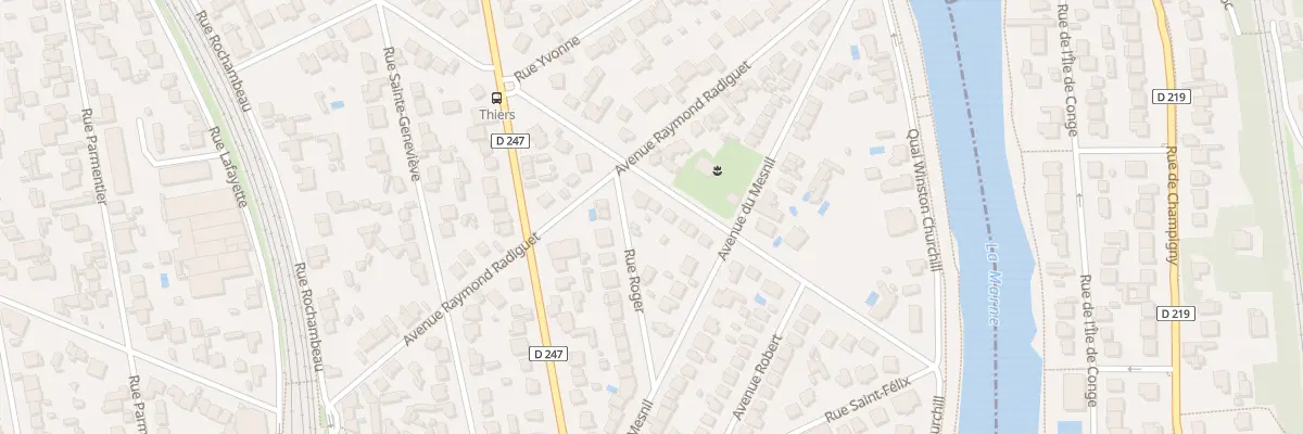 Plan du 38 Av Thiers à Saint-Maur-des-Fossés