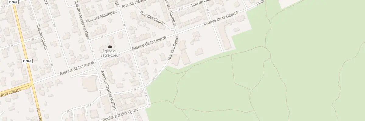 Plan du 240 Rue des Sapins à Bray-Dunes