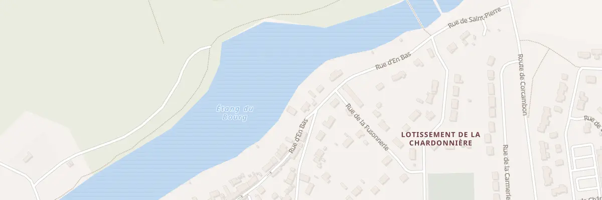 Plan du 37 Rue d’En Bas à Dampierre-en-Burly