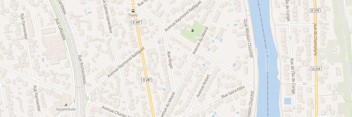 Plan du 6 Rue Roger à Saint-Maur-des-Fossés