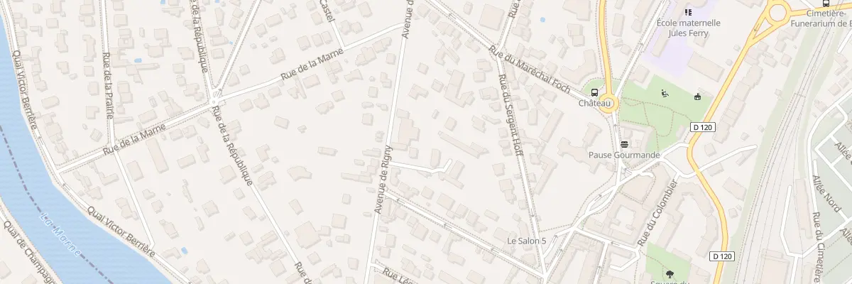 Plan du 44 Av de Rigny à Bry-sur-Marne