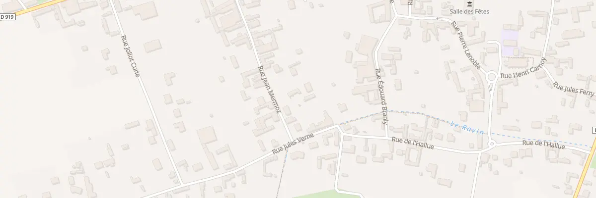Plan du 4 Rue Jean Mermoz à Warloy-Baillon