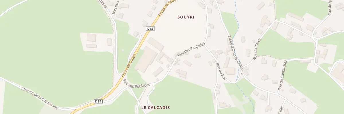 Plan du 5065 Souyri à Salles-la-Source