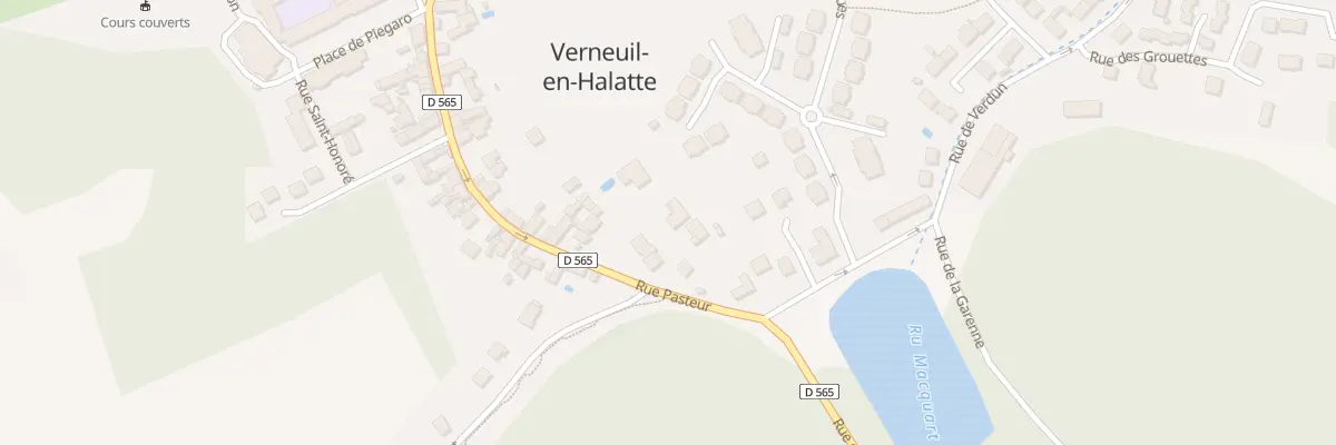 Plan du 41 Rue Pasteur à Verneuil-en-Halatte