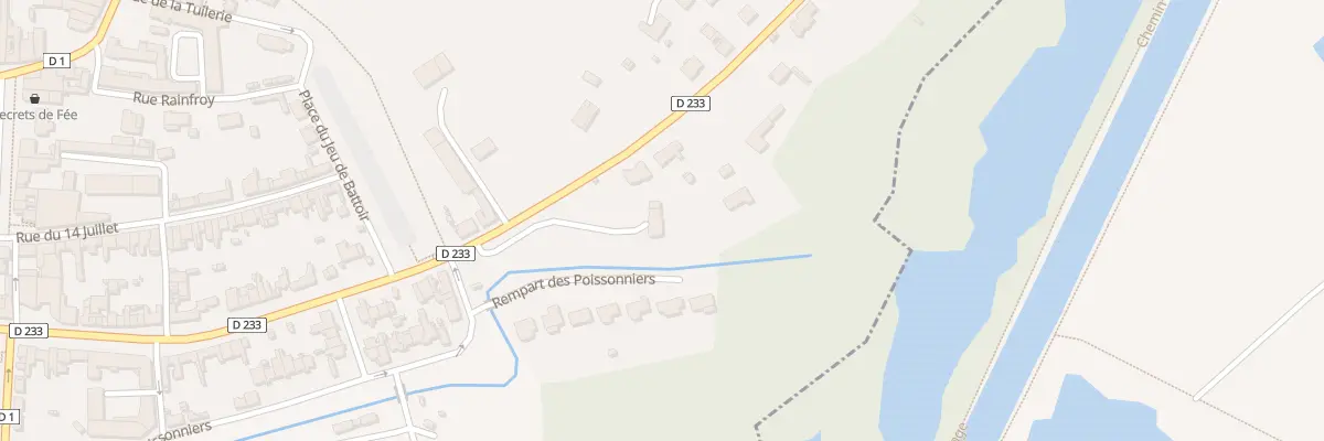 Plan du 2C Rue de la Barette à Corbie