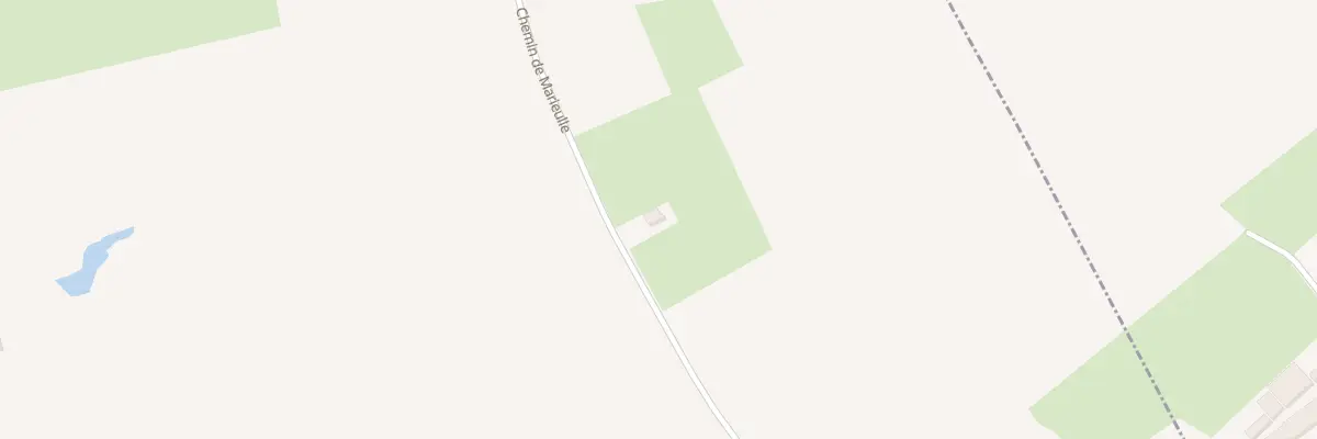 Plan du 381 Che de Marieulle à West-Cappel