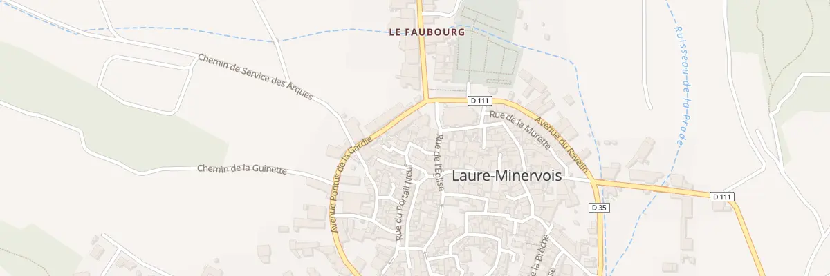 Plan du 4B Rue du Portail Neuf à Laure-Minervois