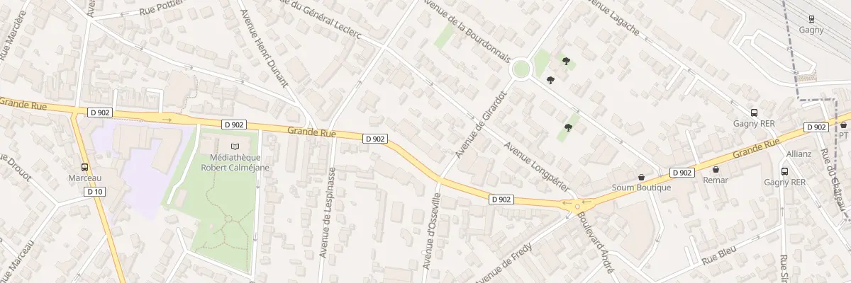 Plan du 117 Grande Rue à Villemomble