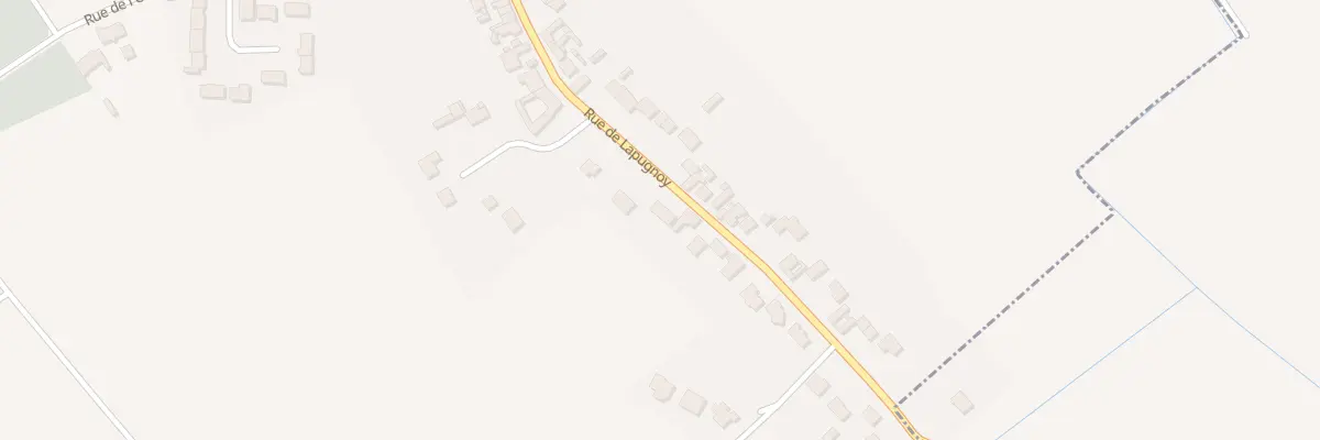 Plan du 56 Rue de Lapugnoy à Allouagne