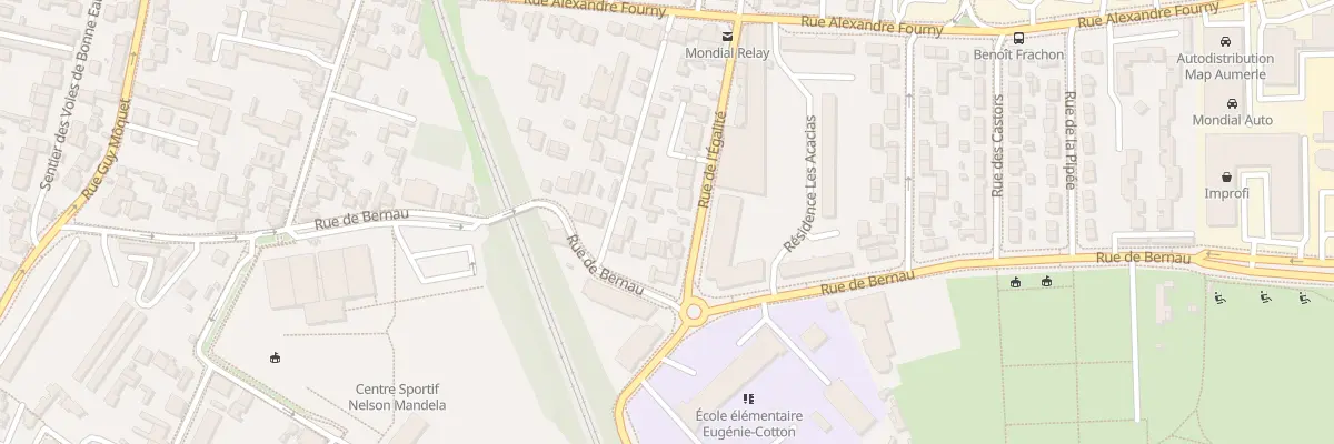 Plan du 9 Rue de l’Egalité à Champigny-sur-Marne