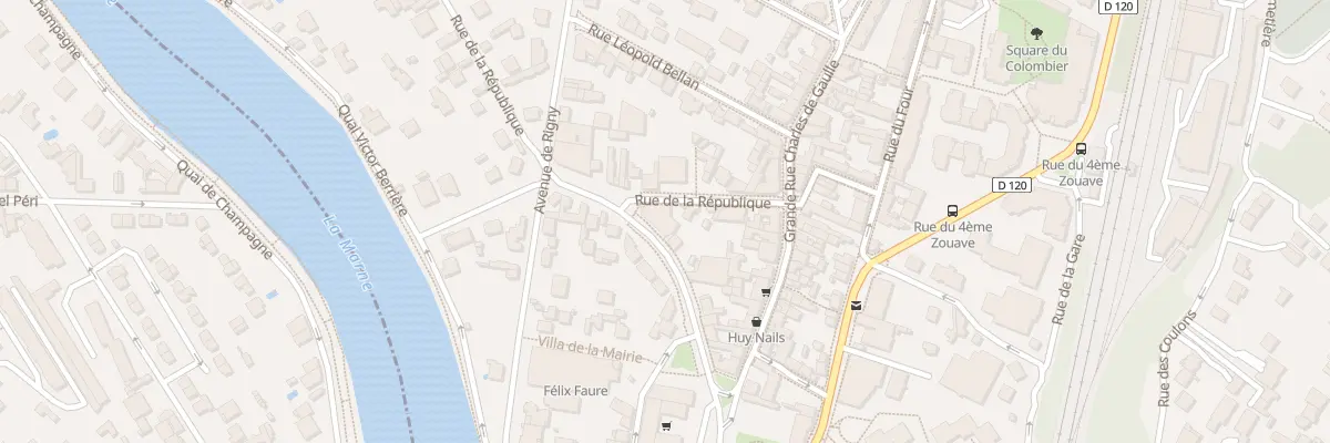 Plan du 5 Rue de la République à Bry-sur-Marne