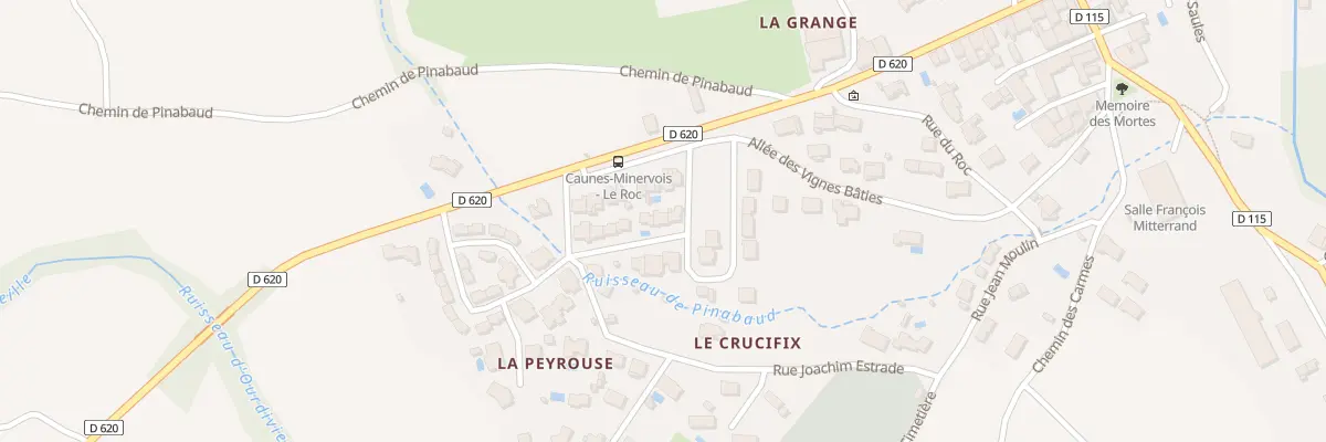 Plan du 10 Cité du Roc à Caunes-Minervois