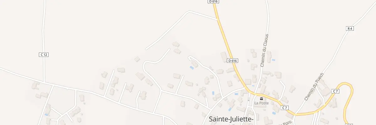 Plan du 5212 Les Agoutes à Sainte-Juliette-sur-Viaur