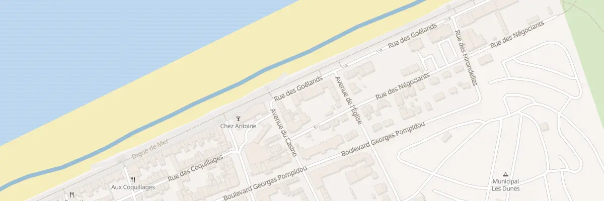 Plan du 48 Rue des Goélands à Bray-Dunes