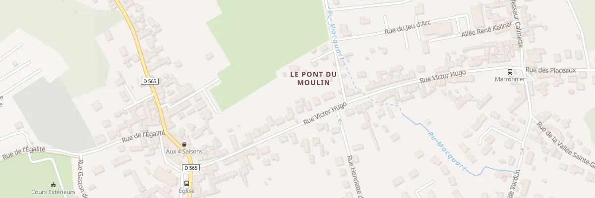 Plan du 19 Rue Victor Hugo à Verneuil-en-Halatte