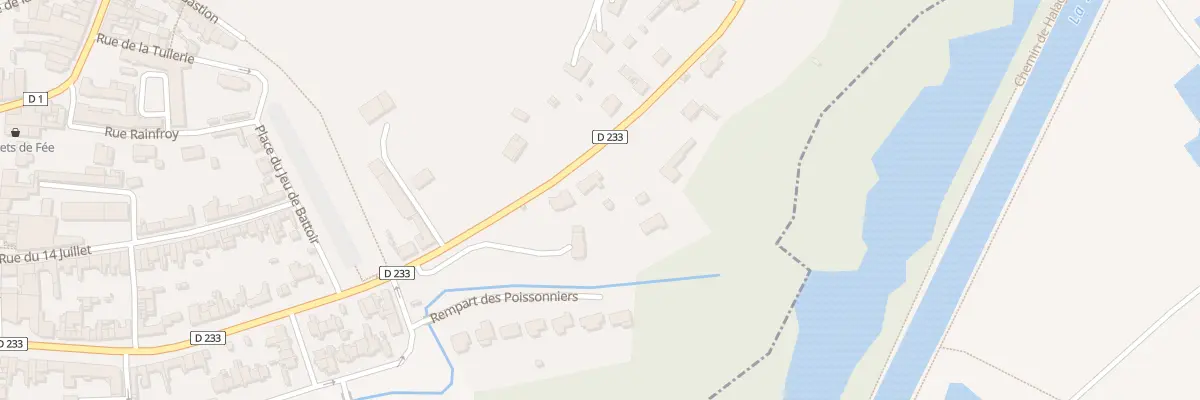 Plan du 2A Rue de la Barette à Corbie