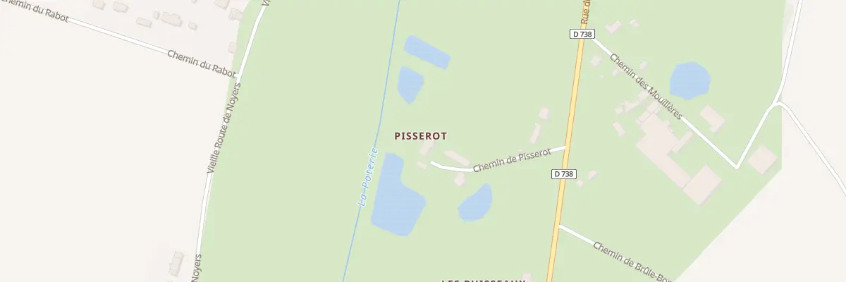 Plan du 5456 Pisserot à Noyers