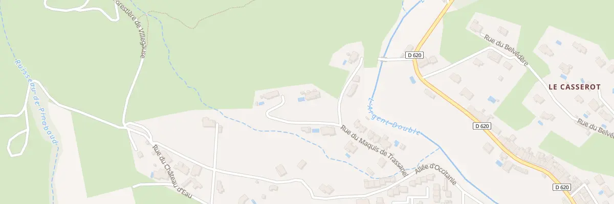 Plan du 6 Rue du Maquis de Trassanel à Caunes-Minervois