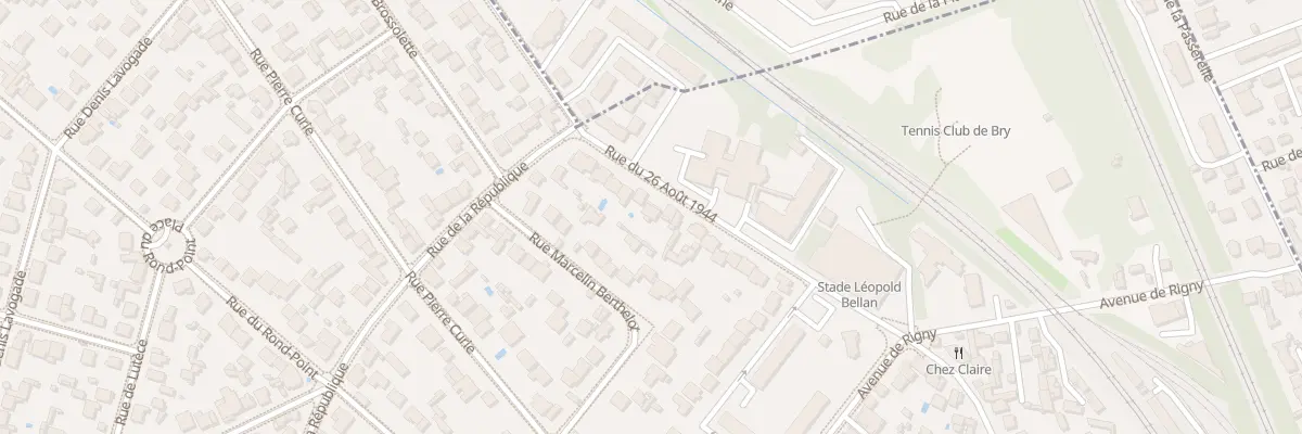 Plan du 48 Rue Vingt Six Aout 1944 à Bry-sur-Marne