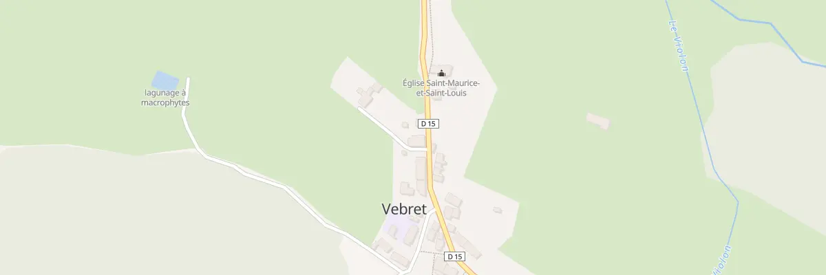 Plan du 9 Rue Saint Louis à Vebret