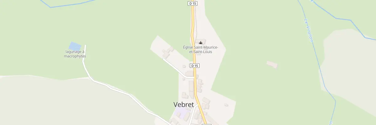 Plan du 11 Rue Saint Louis à Vebret