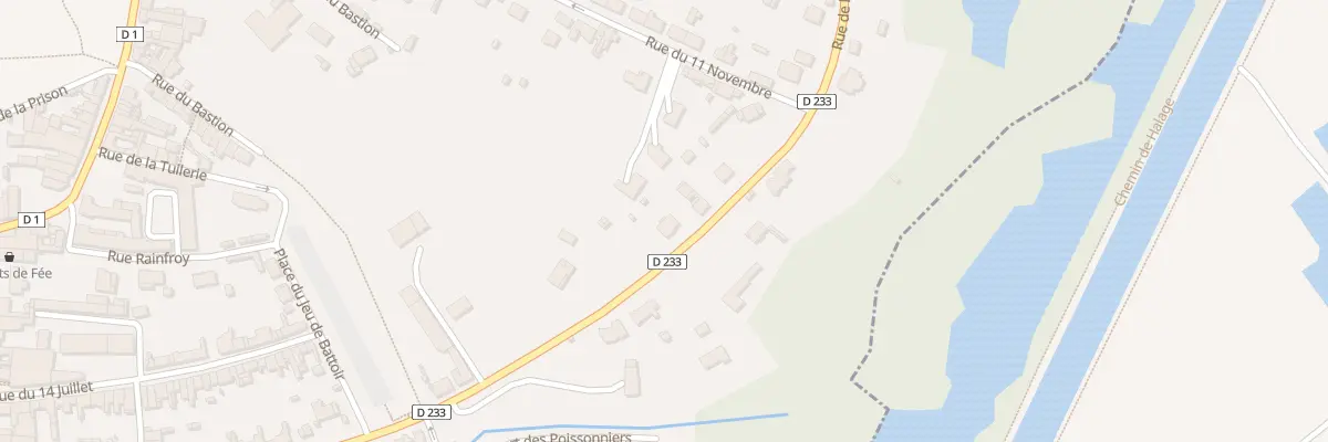 Plan du 5 Rue de la Barette à Corbie