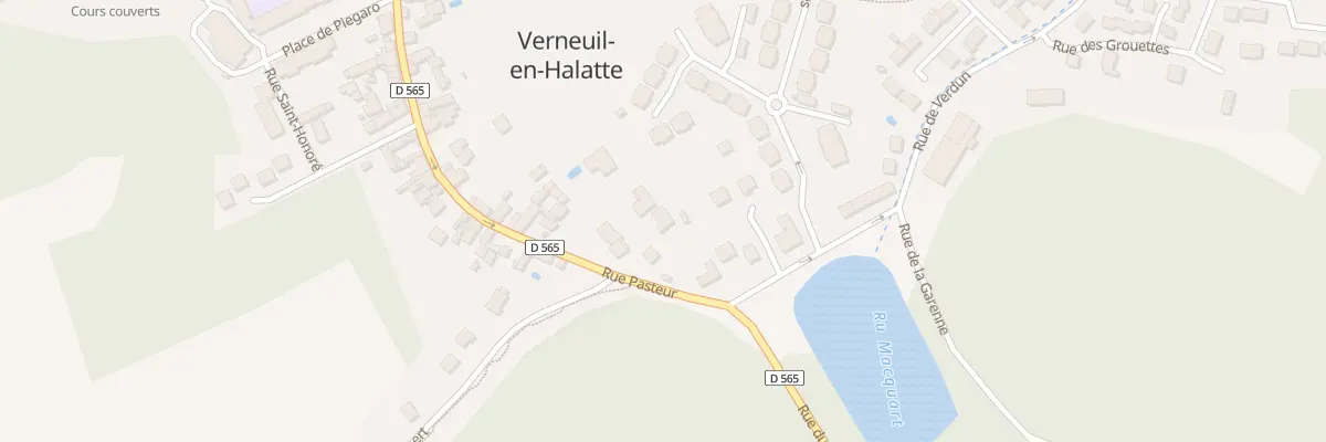 Plan du 47 Rue Pasteur à Verneuil-en-Halatte