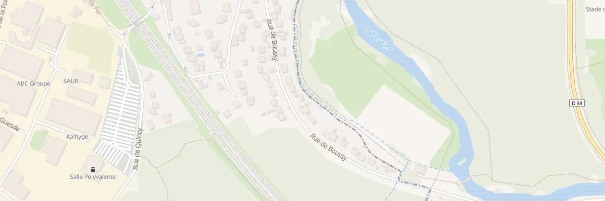 Plan du 43 Rue de Boussy à Épinay-sous-Sénart